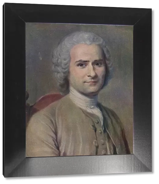 Jean Jacques Rousseau, 1753. Artist: Maurice-Quentin de La Tour