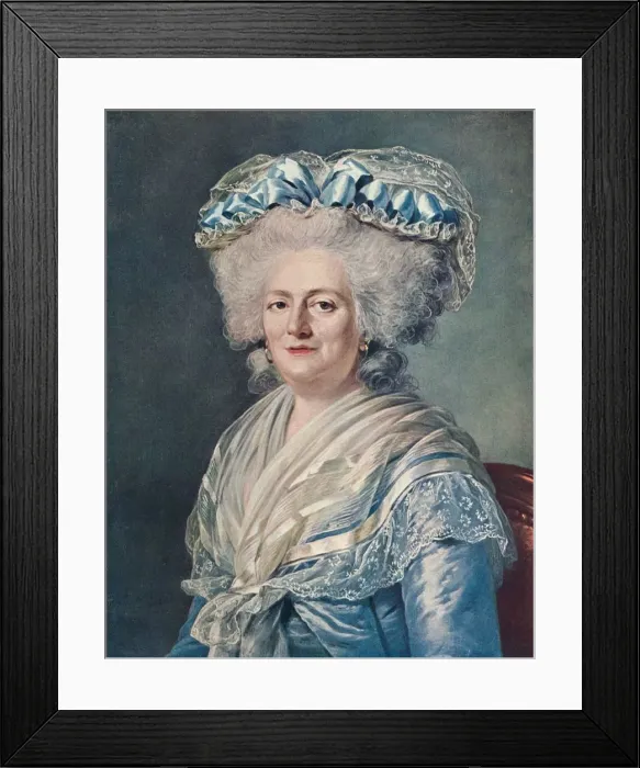 Framed Print : Madame Victoire, 1787. Artist: Adelaide Labille-Guiard Framed Print : Madame Victoire, 1787. Artist: Adelaide Labille-Guiard