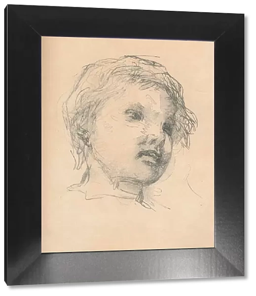 Sketch of a child, c1920. Artist: Matthias Marris