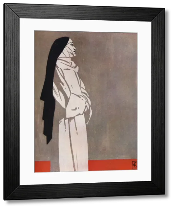 Framed Print : Design for a Poster, c1919. Artist: Fernand Scouflaire Framed Print : Design for a Poster, c1919. Artist: Fernand Scouflaire