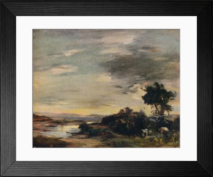 Framed Print : The Mouth of the Machrie, c1909. Artist: James Lawton Wingate Framed Print : The Mouth of the Machrie, c1909. Artist: James Lawton Wingate