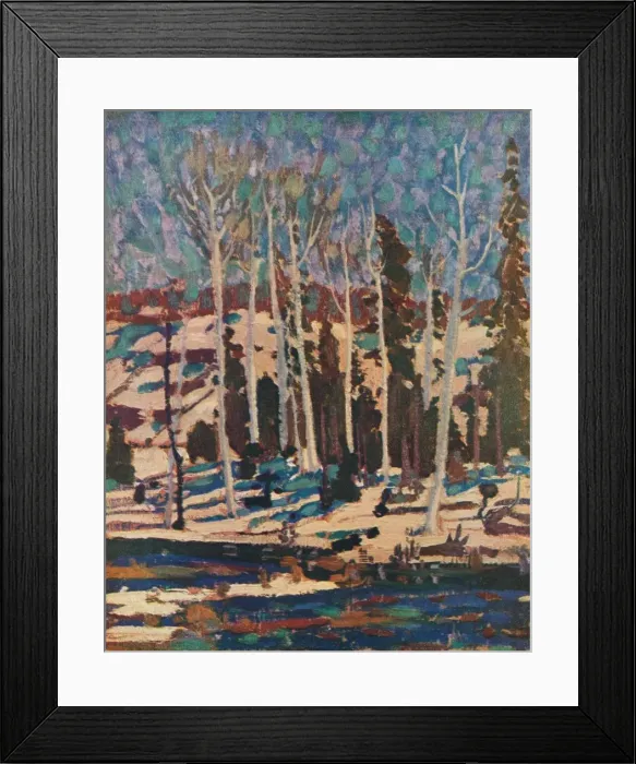 Framed Print : March, c1916. Artist: Thomas John Thomson Framed Print : March, c1916. Artist: Thomas John Thomson