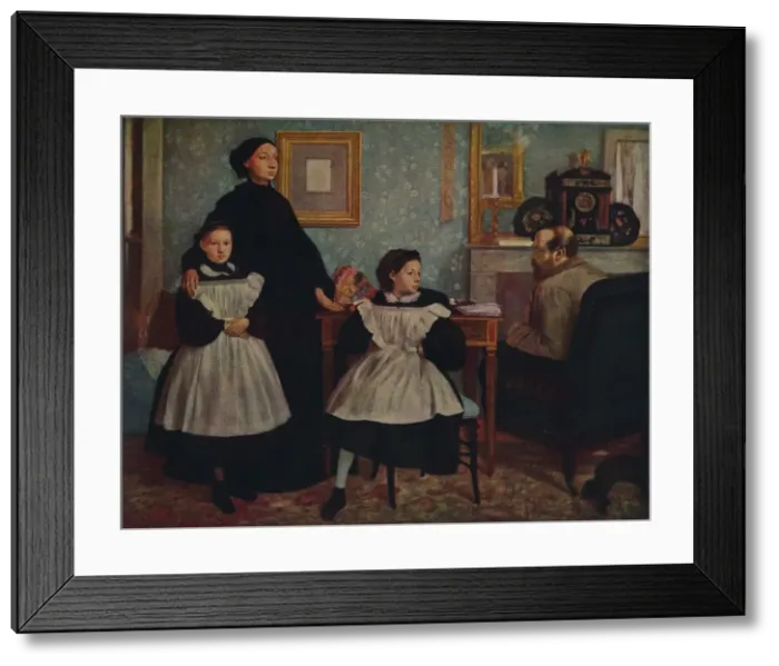 Framed Print : La Famille Bellelli, c1867. Artist: Edgar Degas Framed Print : La Famille Bellelli, c1867. Artist: Edgar Degas