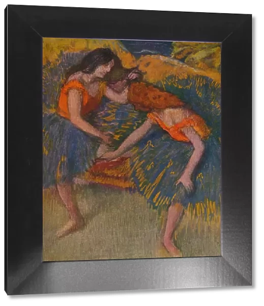 Deux Danseuses Corsages Jaunes, c1902. Artist: Edgar Degas