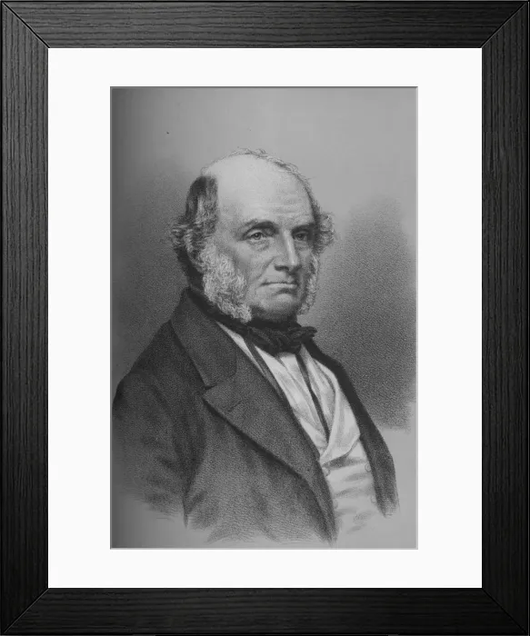 Framed Print : John Russell, 1st Earl Russell, British statesman, c1861 (1936) Framed Print : John Russell, 1st Earl Russell, British statesman, c1861 (1936)