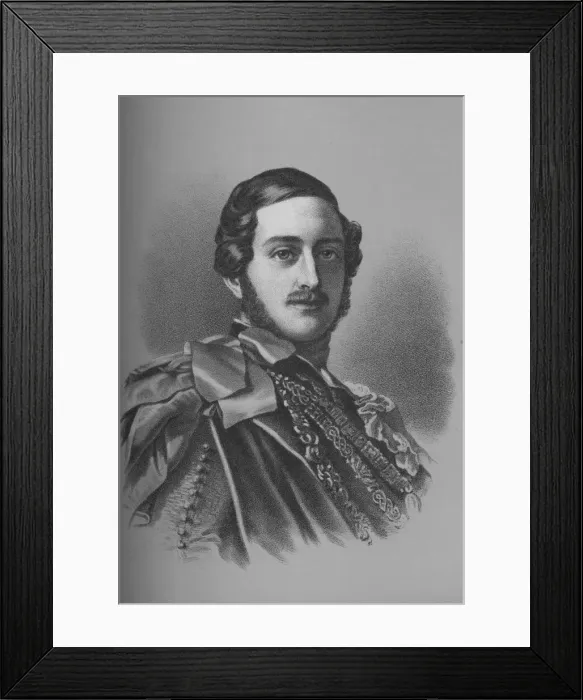 Framed Print : Albert, Prince Consort, c1840 (1936) Framed Print : Albert, Prince Consort, c1840 (1936)