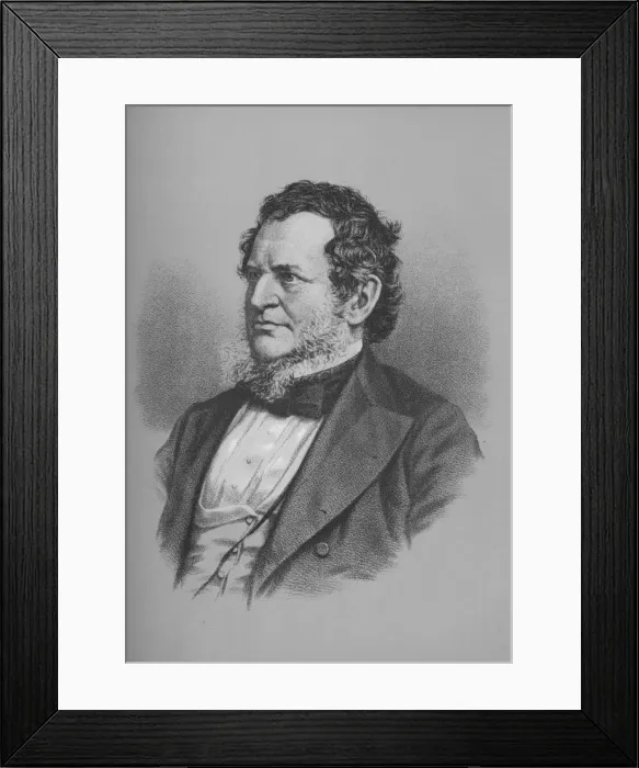 Framed Print : Edward Smith-Stanley, 14th Earl of Derby, British statesman, 1865 (1936)