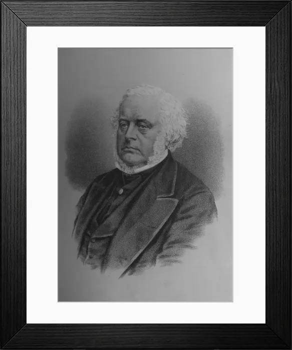 Framed Print : John Bright, British politican and orator, 1870s (1883) Framed Print : John Bright, British politican and orator, 1870s (1883)