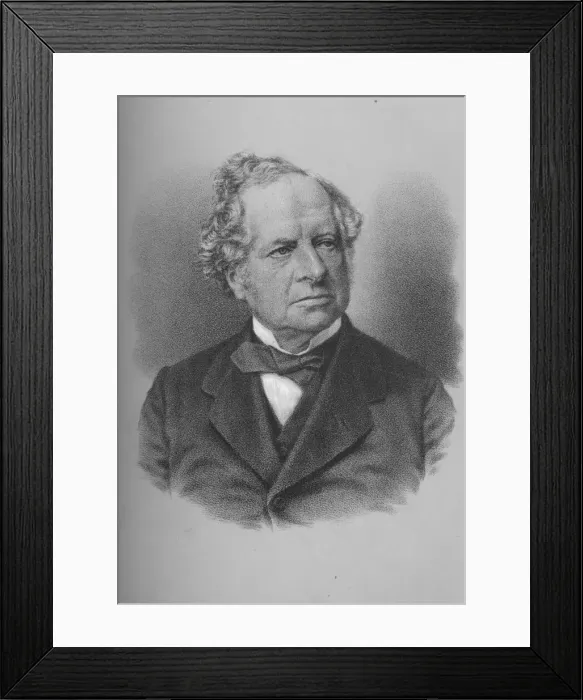 Framed Print : Granville George Leveson-Gower, 2nd Earl Granville, British politician, c1870s (1883) Framed Print : Granville George Leveson-Gower, 2nd Earl Granville, British politician, c1870s (1883)
