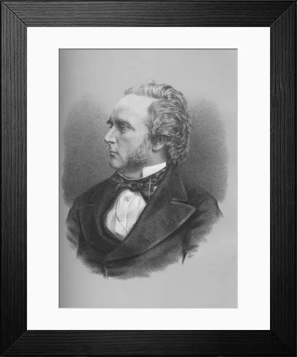 Framed Print : George Douglas Campbell, 8th Duke of Argyll, Scottish politician and writer, c1870s (1883) Framed Print : George Douglas Campbell, 8th Duke of Argyll, Scottish politician and writer, c1870s (1883)