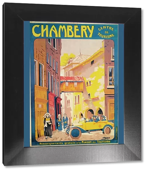 Advertisement for tourism at Chambery, France, c1920s