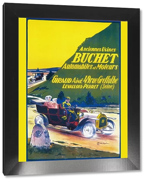 Advertisement for Buchet cars, c1910s