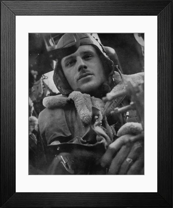 Framed Print : Bomber Command pilot, 1941 Framed Print : Bomber Command pilot, 1941