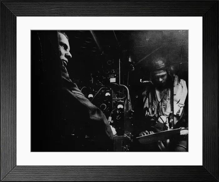 Framed Print : RAF bomber radio operator, 1941 Framed Print : RAF bomber radio operator, 1941