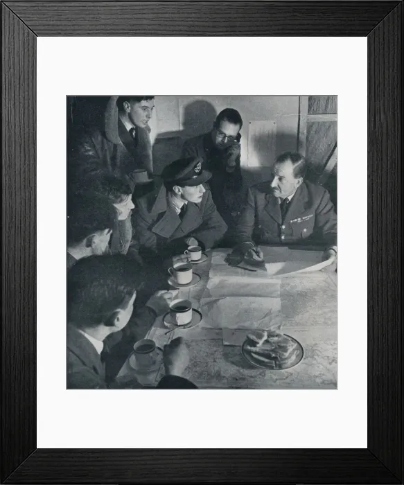 Framed Print : The raid is over, but the crews task is not yet finished, 1941 Framed Print : The raid is over, but the crews task is not yet finished, 1941