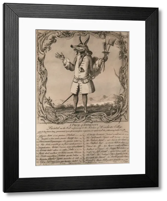 Framed Print : The Trusty Servant, 1579 (early 20th century(?)) Framed Print : The Trusty Servant, 1579 (early 20th century(?))