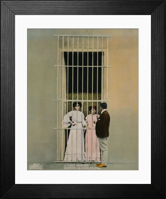 Framed Print : A Cuban courtship, c1920 Framed Print : A Cuban courtship, c1920