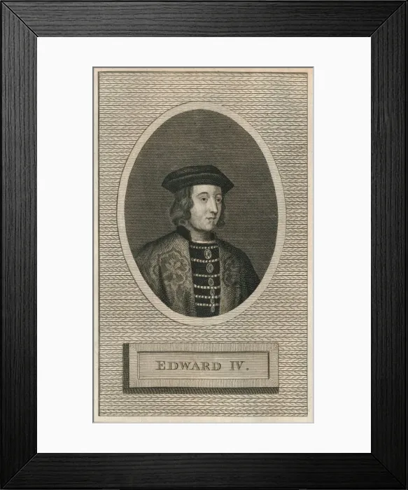 Framed Print : King Edward IV, 1793 Framed Print : King Edward IV, 1793