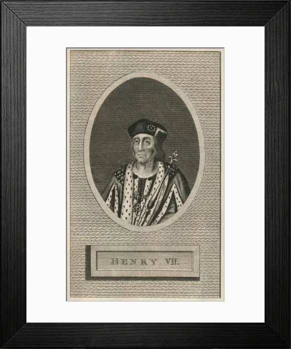 Framed Print : King Henry VII, 1793 Framed Print : King Henry VII, 1793