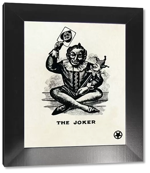 The Joker from a deck of Goodall & Son Ltd. playing cards, c1940