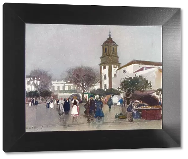 The Cathedral Church, Algeciras, c1910. Artist: Alfred Edward East