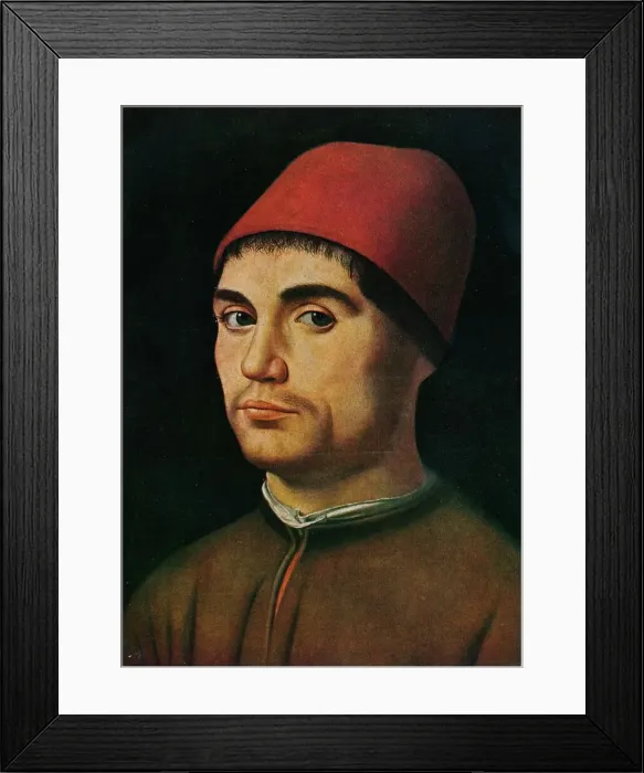 Framed Print : Portrait of a Man, c1475, (1909). Artist: Antonello da Messina Framed Print : Portrait of a Man, c1475, (1909). Artist: Antonello da Messina