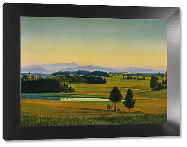 Landscape at Staffelsee, c1931. Artist: Georg Schrimpf