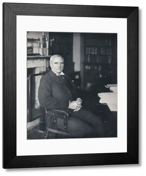 Framed Print : Sir Robert Finlay in his chambers, c1903. Artist: Campbell & Gray Framed Print : Sir Robert Finlay in his chambers, c1903. Artist: Campbell & Gray