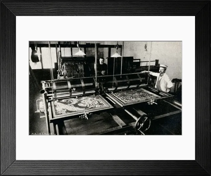 Framed Print : Szczepaniks Electric Card-Cutting Machine, c1903 Framed Print : Szczepaniks Electric Card-Cutting Machine, c1903