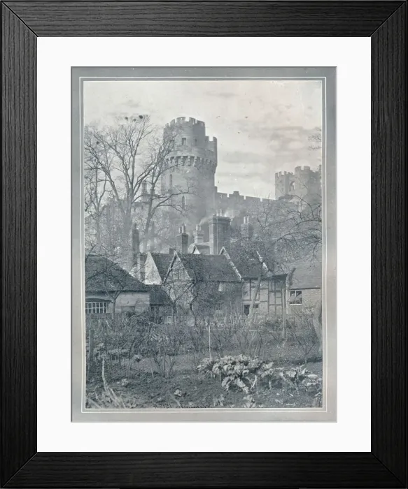 Framed Print : Warwick Castle, c1903. Artist: Harold Baker Ltd Framed Print : Warwick Castle, c1903. Artist: Harold Baker Ltd