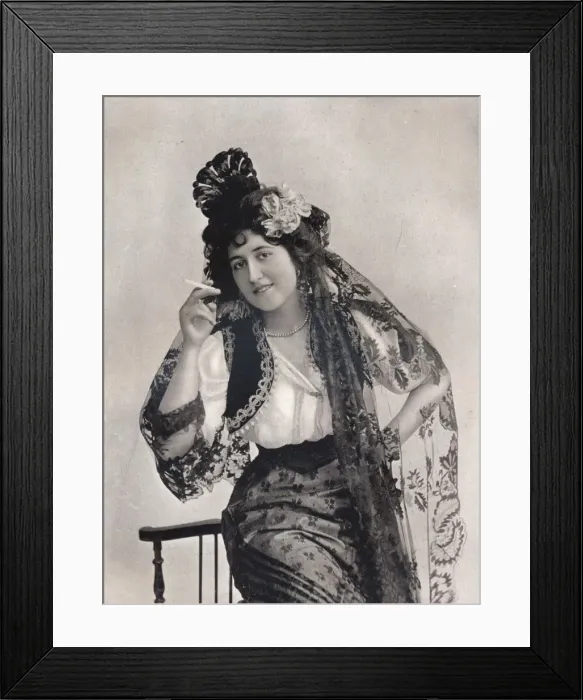 Framed Print : Miss Rita Jolivet, c1903. Artist: Campbell & Gray Framed Print : Miss Rita Jolivet, c1903. Artist: Campbell & Gray