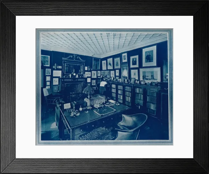 Framed Print : Mr. A. W. Pineros Study, c1903. Artist: AJ Campbell & E Gray Framed Print : Mr. A. W. Pineros Study, c1903. Artist: AJ Campbell & E Gray
