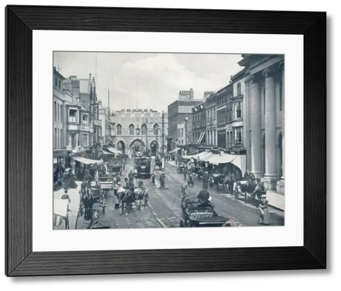 Framed Print : The High Street, Southampton, c1903. Artist: Francis Godolphin Osbourne Stuart Framed Print : The High Street, Southampton, c1903. Artist: Francis Godolphin Osbourne Stuart