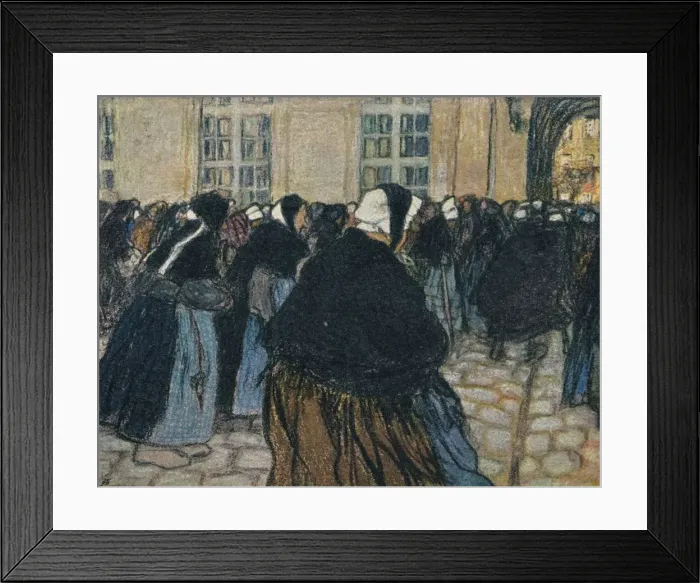 Framed Print : La Rentree A L Hospice De La Salpetriere, c1911 Artist: Georges Dupuis Framed Print : La Rentree A L Hospice De La Salpetriere, c1911 Artist: Georges Dupuis
