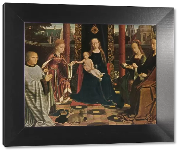 The Virgin and Child with Saints and Donor, 1510, (1909). Artist: Gerard David