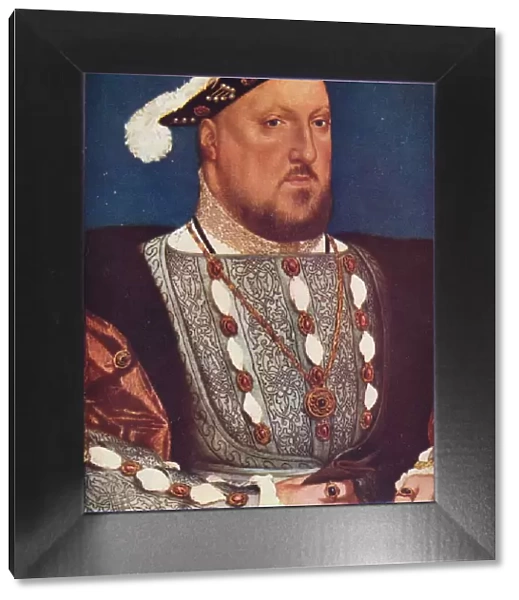 King Henry VIII, c1537. Artist: Hans Holbein the Younger