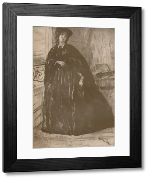 Framed Print : Finette, 1859, (1904). Artist: James Abbott McNeill Whistler