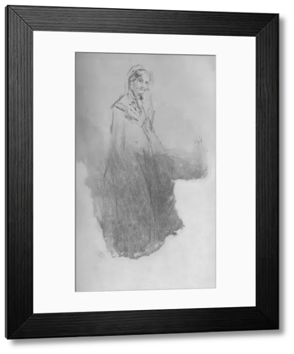 Framed Print : Whistlers Mother, c1973, (1904). Artist: James Abbott McNeill Whistler Framed Print : Whistlers Mother, c1973, (1904). Artist: James Abbott McNeill Whistler