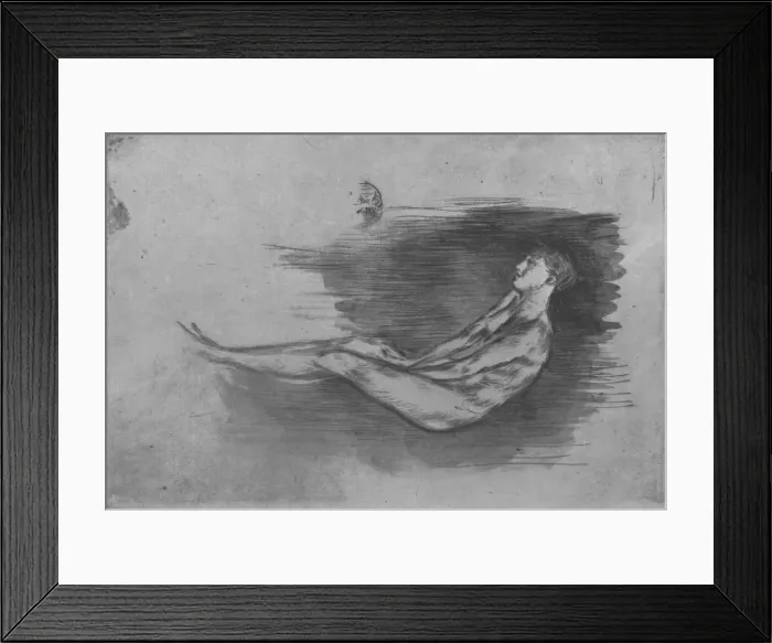 Framed Print : Tillie, A Model, 1873, (1904). Artist: James Abbott McNeill Whistler Framed Print : Tillie, A Model, 1873, (1904). Artist: James Abbott McNeill Whistler