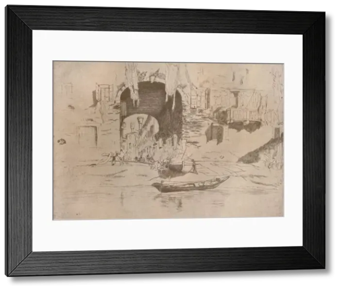 Framed Print : San Biagio, c1879, (1904). Artist: James Abbott McNeill Whistler Framed Print : San Biagio, c1879, (1904). Artist: James Abbott McNeill Whistler