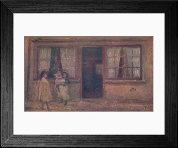 Framed Print : The Little Nurse, c1881, (1904). Artist: James Abbott McNeill Whistler Framed Print : The Little Nurse, c1881, (1904). Artist: James Abbott McNeill Whistler