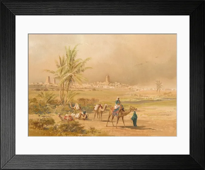 Framed Print : Timbuctoo, c1852, (1903). Artist: Johann Martin Bernatz Framed Print : Timbuctoo, c1852, (1903). Artist: Johann Martin Bernatz