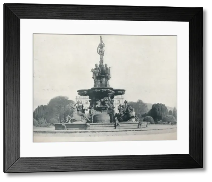 Framed Print : Fountain at Curraghmore, The Seat of the Most Hon. the Marquess of Waterford, c1915. Artist: Leonard Willoughby Framed Print : Fountain at Curraghmore, The Seat of the Most Hon. the Marquess of Waterford, c1915. Artist: Leonard Willoughby