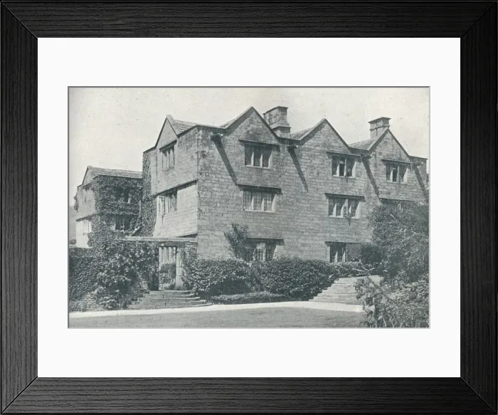 Framed Print : Eyam Hall, Derbyshire, c1907. Artist: Leonard Willoughby Framed Print : Eyam Hall, Derbyshire, c1907. Artist: Leonard Willoughby
