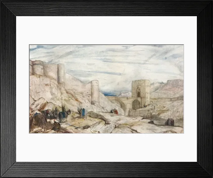Framed Print : Toledo, c1903. Artist: Marius Bauer Framed Print : Toledo, c1903. Artist: Marius Bauer