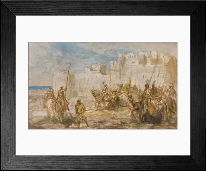 Framed Print : Cavalry, c1910. Artist: Marius Bauer Framed Print : Cavalry, c1910. Artist: Marius Bauer