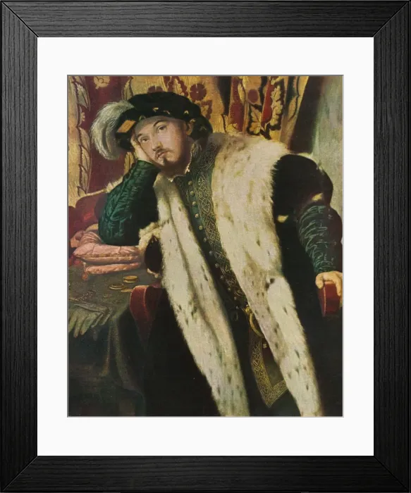 Framed Print : Portrait of a Young Man, 1540, (1909). Artist: Moretto da Brescia Framed Print : Portrait of a Young Man, 1540, (1909). Artist: Moretto da Brescia