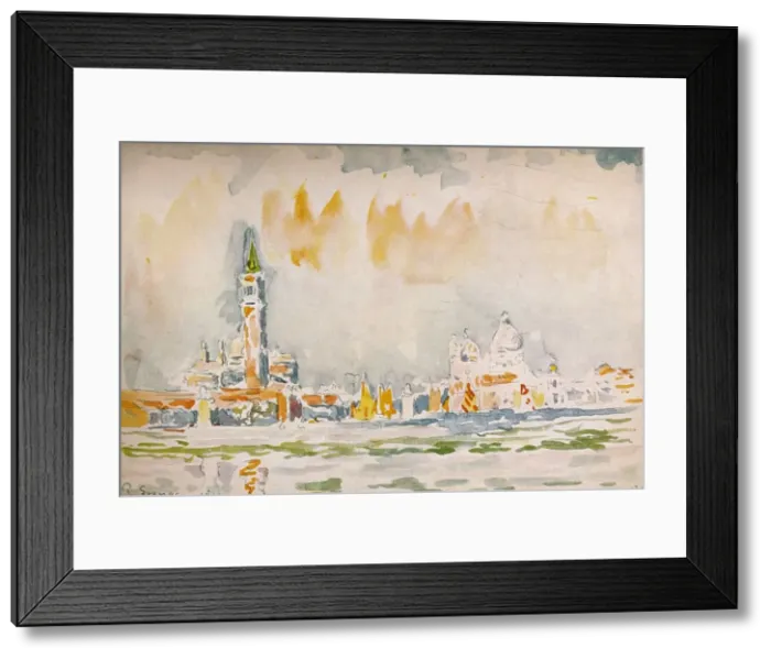 Framed Print : Venice, 1906. Artist: Paul Signac Framed Print : Venice, 1906. Artist: Paul Signac
