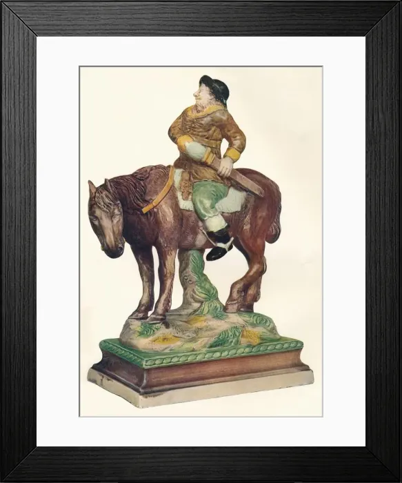Framed Print : Hudibras, c1770. Artist: Ralph Wood Framed Print : Hudibras, c1770. Artist: Ralph Wood