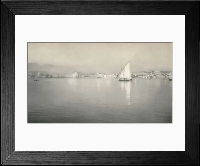 Framed Print : In the Harbour, Palma, Majorca, c1927, (1927). Artist: Reginald Belfield Framed Print : In the Harbour, Palma, Majorca, c1927, (1927). Artist: Reginald Belfield